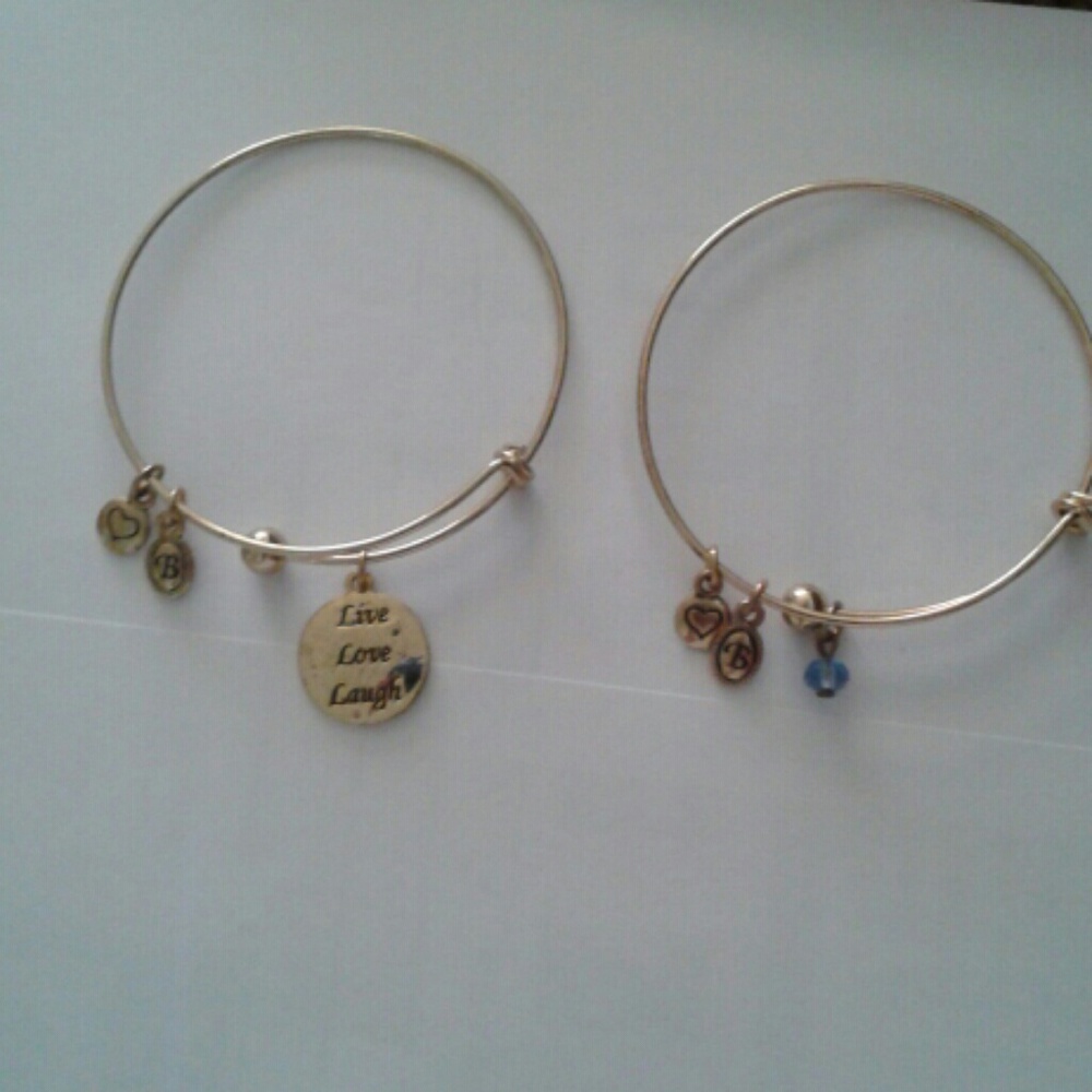 ON SALE! Nwot 2 bracelets gold charms